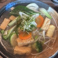 Pho was very good. Wonderful broth!   at CHAM - the vegan kitchen in Hannover