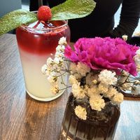 lemonade  at CHAM - the vegan kitchen in Hannover