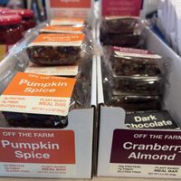 Grab and go snacks  at Caffe Mezzaluna in Half Moon Bay