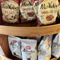 Grab and go snacks  at Caffe Mezzaluna in Half Moon Bay