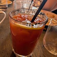 Vegan bloody Mary at Pivot Bar & Bistro in London