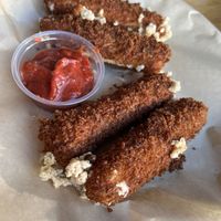 Mozzarella Cheese Sticks  #Veganuary at Higher Taste Plant Based in Long Beach