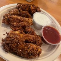 Chickn’ strips   at Higher Taste Plant Based in Long Beach