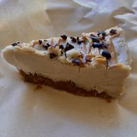Peanut butter Cheesecake   at Higher Taste Plant Based in Long Beach