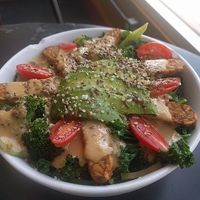 Hippy Kale Bowl at Higher Taste Plant Based in Long Beach