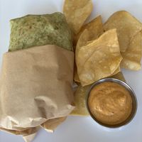 Buffalo wrap   at Higher Taste Plant Based in Long Beach