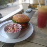 our meal at Higher Taste Plant Based in Long Beach