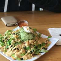 Fiesta Nachos ! at Higher Taste Plant Based in Long Beach