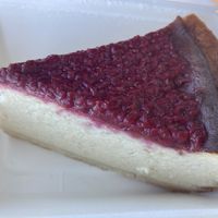 Cheesecake at Kaiaroha Vegan Deli and Eatery in Auckland