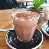 Soy Hot Chocolate at Kaiaroha Vegan Deli and Eatery in Auckland