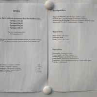 Diner menu, ask for vegan in advance at Restaurant 22  in Bennekom