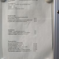 Lunch menu at Restaurant 22  in Bennekom