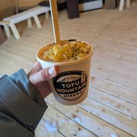 Cheese tofu noodle soup at Tofu Mountain - Maybe closed in Niseko