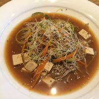 Buckwheat and tofu special  at Lu-Ma Cafe in South West London