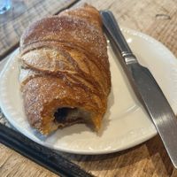 Vegan Chocolate hazelnut croissant yum!  at Lu-Ma Cafe in South West London