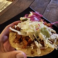 Tostada   at El Bajón Vegano in Playa Del Carmen