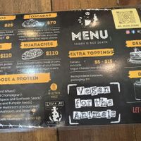   at El Bajón Vegano in Playa Del Carmen