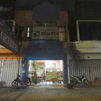Exterior view of restaurant, small. at Metta Vegetarian in Malang