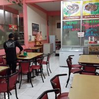 View of the interior. at Metta Vegetarian in Malang