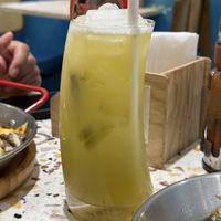 Sugar cane juice   at The Banhmi By Kun in Hanoi