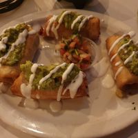 Chimichangas at La Cantina in Chicago