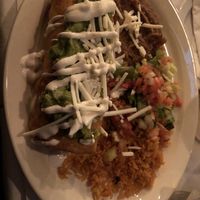 Vegan Chimichanga! at La Cantina in Chicago