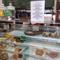 Great vegan cafe in organic supermarket and bakery at Huckleberry Cafe in New Lynn