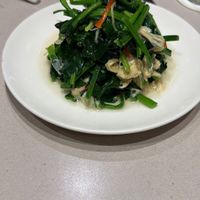 Spinach with soy curd  at Din Tai Fung  in Bangkok