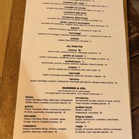 Menu   at QuasiQuasi in Arezzo