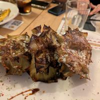 Fried artichokes at KAKTUS in Villaviciosa De Odon
