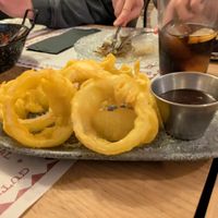 Onion rings at KAKTUS in Villaviciosa De Odon
