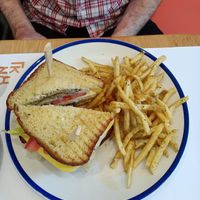 Club sandwich. at GNOU in Athens