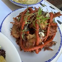 Fried potato balls  at GNOU in Athens