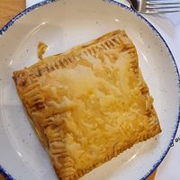 Ham-cheese pie at GNOU in Athens