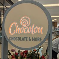 Sign at Chocolou in Dubai