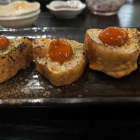 Crunchy dynamite roll  at Rice in Los Angeles