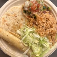 Vegan combo  at Elubia's Kitchen Isla Vista in Isla Vista