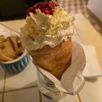 Rasberry at Cafe u Kajetána in Prague