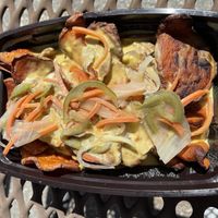 The movie theater nachos are AMAZING   at Pretty Baked  in Pensacola