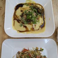 Burmese Chickpea Tofu at Tai Yai Food - อาหารไทใหญ่ in Chiang Mai