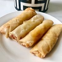 Spring rolls  at Burma Road in Dubai