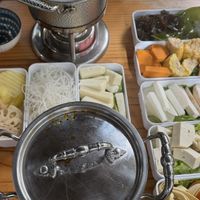 Many vegetables, mushrooms, and bean curds.  at Wàn Xiàng Vegetarian - 脉象素食 in Shenzhen