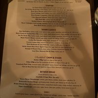 Menu  at The Ship Tavern in London