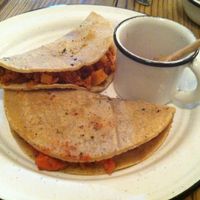 tacos at Cate de mi Corazon in Mexico City