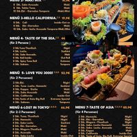 Sushi Optionen. Werden spektakuläre serviert at Taste of Asia Germany in Chemnitz