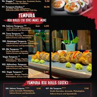 Sushi Optionen. Werden spektakuläre serviert at Taste of Asia Germany in Chemnitz
