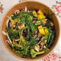 Delicious salad at Bowl Healthy Food in Agadir