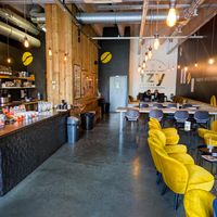 Inside of zyCoffee - Dok Noord at IzyCoffee - Dok Noord  in Ghent