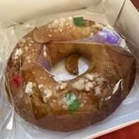 Roscón vegano sin relleno (Delish vegan doughnuts)  at Veggie Room in Madrid