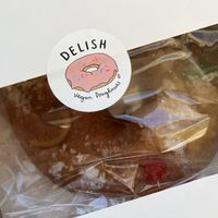 Roscón vegano sin relleno (Delish vegan doughnuts)  at Veggie Room in Madrid